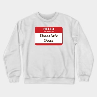 Chocolate Bear - Turk Scrubs Crewneck Sweatshirt